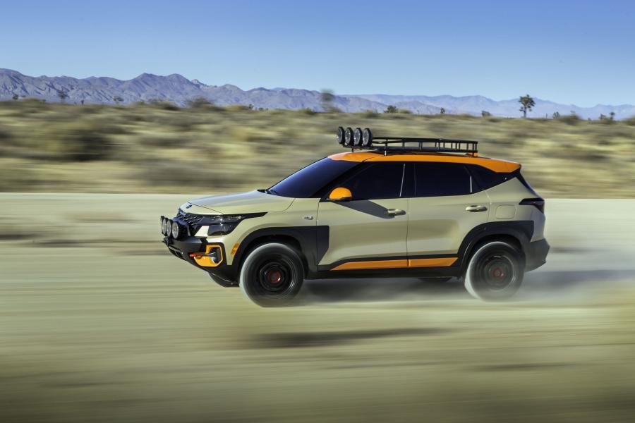  Kia Seltos X-Line Trail Attack Concept 2019 года  (фото 3 из 18)